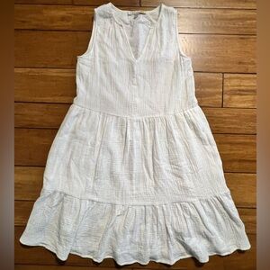 C&C California White Sleeveless Dress